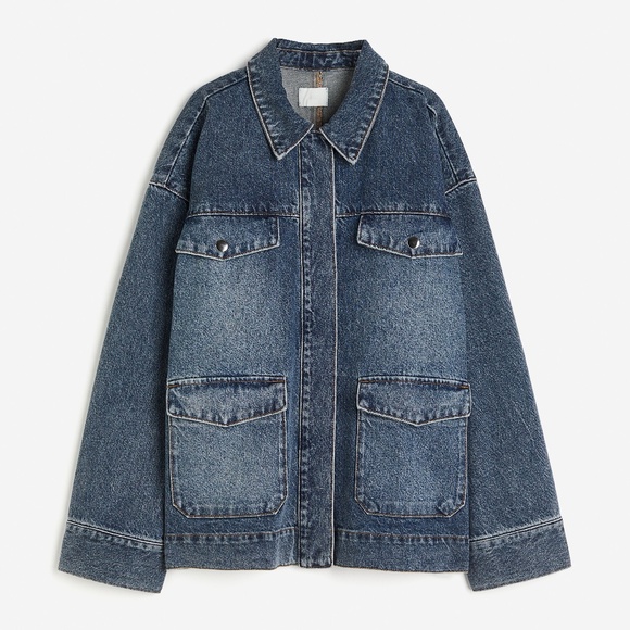 H&M Denim Shacket - Picture 1 of 2